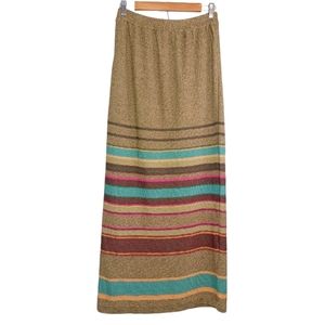 Double D Ranch Boho Linen Blend Maxi Skirt